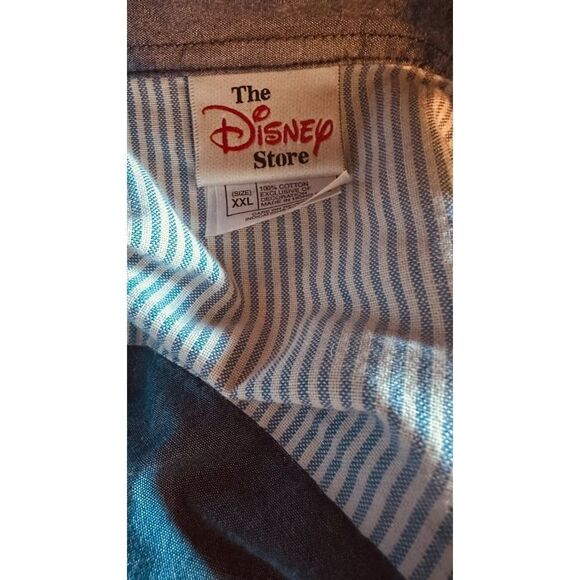 Womens Vintage Disney Store Shirt Blouse Mickey Mouse Minnie Mouse XXL LOVE - Picture 6 of 6